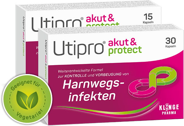 Utipro® akut & protect gegen Blasenentzündung